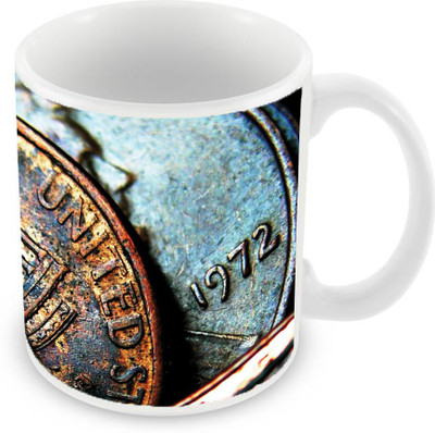 

Sleep Nature's SN-MG-2474 Ceramic Mug(350 ml), Multicolor