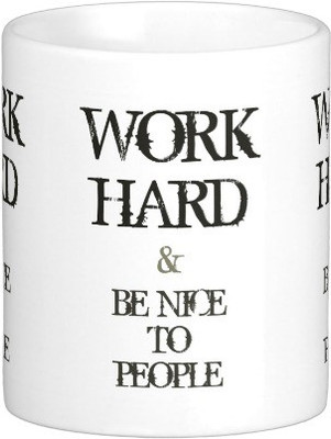 

Exoctic Silver MUG153 Ceramic Mug(250 ml), White