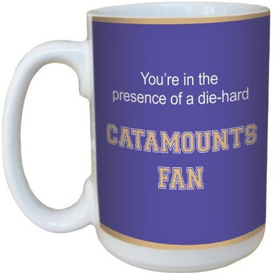 

Tree-Free Greetings Greetings lm44609 Catamounts College Football Fan Ceramic with Full-Sized Handle, 15-Ounce Ceramic Mug(60 ml), Multicolor