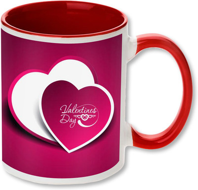 

Heyworlds happy valentine day gifts 0053 Ceramic Mug(325 ml), Multicolor