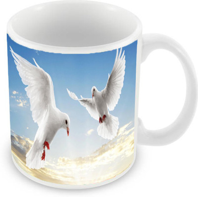 

Sleep Nature's SN-MG-502 Ceramic Mug(350 ml), White