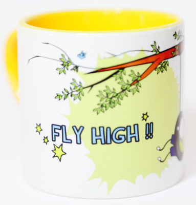 

Blitzen Fly High Boy Small Ceramic Mug(175 ml)