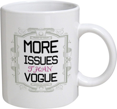 

Disginer Cases More Issues - MyBestow White Plain Coffee Ceramic Ceramic Mug(320 ml), Multicolor