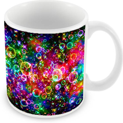 

Sleep Nature's SN-MG-102 Ceramic Mug(350 ml), Multicolor