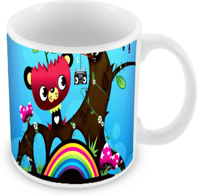 

Sleep Nature's SN-MG-610 Ceramic Mug(350 ml), Multicolor