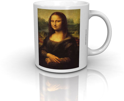 

Seven Rays Mona Lisa Ceramic Mug(250 ml)