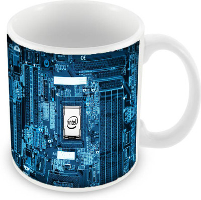 

Sleep Nature's SN-MG-495 Ceramic Mug(350 ml), Blue