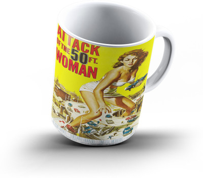 

Ucard 50 Ft Woman16 Bone China, Ceramic, Porcelain Mug(325 ml), Multicolor