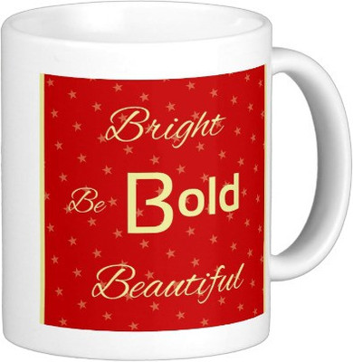 

Exoctic Silver Mast Quotes A018 Ceramic Mug(250 ml), Multicolor