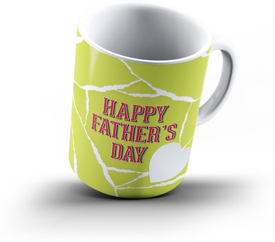

Ucard Fathers Day505 Bone China, Ceramic, Porcelain Mug(325 ml), Multicolor