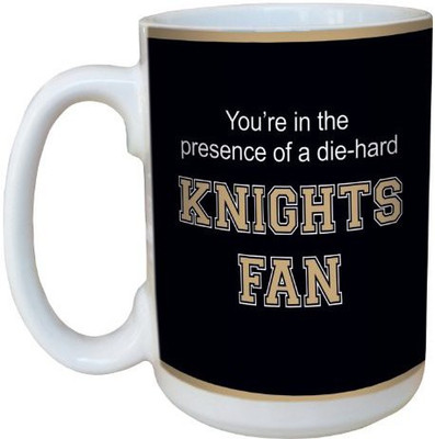 

Tree-Free Greetings Greetings lm44386 Knights College Football Fan Ceramic with Full-Sized Handle, 15-Ounce Ceramic Mug(60 ml), Multicolor