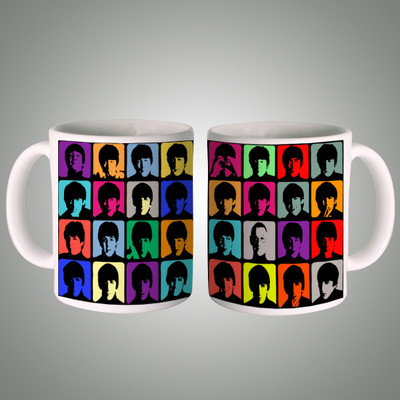 

Posterboy Beatles Pop Art wh Ceramic Mug(350 ml), Multicolor