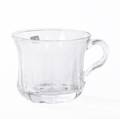 Blinkmax Ktzb60 Glass Mug(190 ml, Pack of 6)