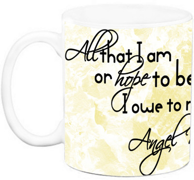 

EFW MOTHER - YOU ARE FAR MORE PRECIOUS THAN JEWELS Ceramic Mug(325 ml), White