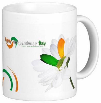 

Exoctic Silver INDEPENDENCE DAY 020 Ceramic Mug(300 ml), Multicolor