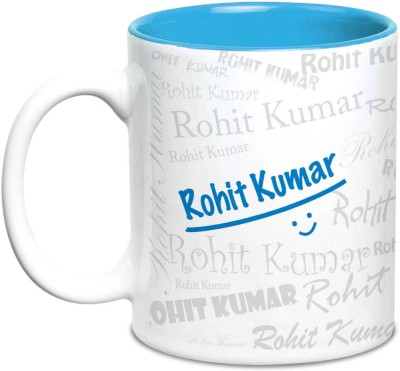 HOT MUGGS Me Graffiti - Rohit Kumar Ceramic Coffee Mug(315 ml)
