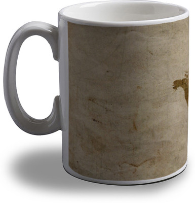 

Artifa Vintage World Porcelain, Ceramic Mug(350 ml), Multicolor