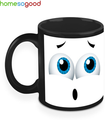 Homesogood Coffee Is So Hot Coffee Ceramic Mug(280 ml) Homesogood Coffee Is So Hot Coffee Ceramic Mug(280 ml)