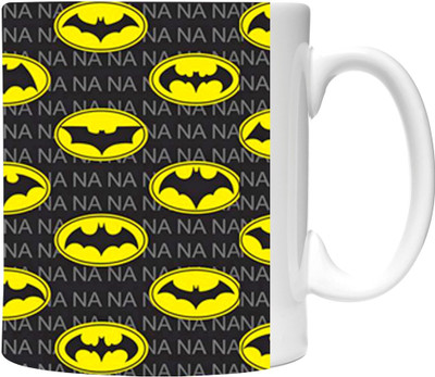 

Crackndeal Round 2 Ceramic Mug(300 ml), Multicolor