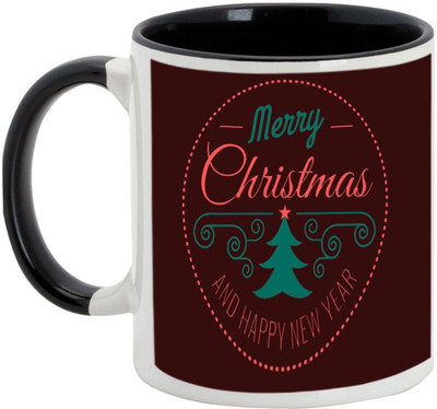 

AllUPrints Christmas Gifts For Everyone Ceramic Mug(325 ml), Black