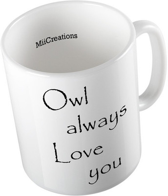 

MiiCreations MUG-W-00020 Ceramic Mug(325 ml), Multicolor