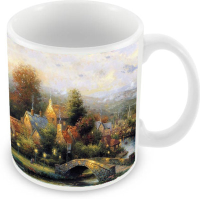 

Sleep Nature's SN-MG-1656 Ceramic Mug(350 ml), Multicolor