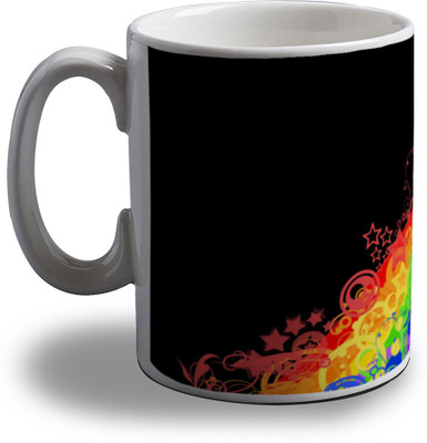 

Artifa Abstract Design AMG0227 Porcelain, Ceramic Mug(350 ml), Multicolor