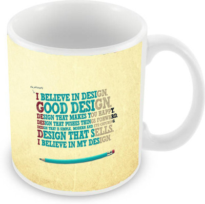 

Sleep Nature's SN-MG-981 Ceramic Mug(350 ml), Yellow