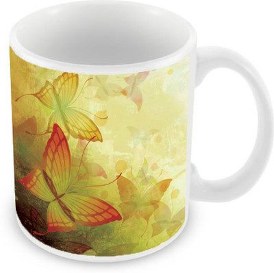 

Sleep Nature's SN-MG-2505 Ceramic Mug(350 ml), Multicolor