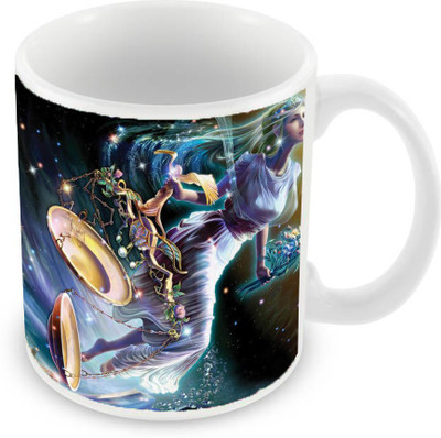 

Sleep Nature's SN-MG-1846 Ceramic Mug(350 ml), Multicolor