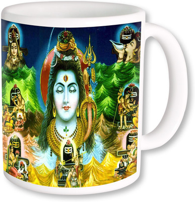 

PhotogiftsIndia Om In Different Way Ceramic Mug(325 ml), Multicolor