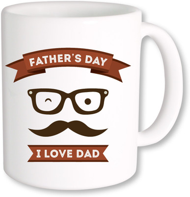 

PhotogiftsIndia Happy Father's Day 02 Ceramic Mug(325 ml), Multicolor