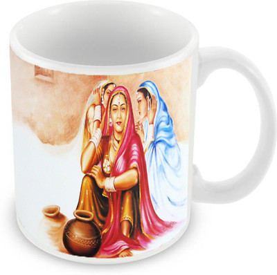 

Sleep Nature's SN-MG-298 Ceramic Mug(350 ml), Multicolor