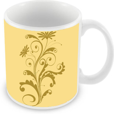 

Sleep Nature's SN-MG-2708 Ceramic Mug(350 ml), Yellow