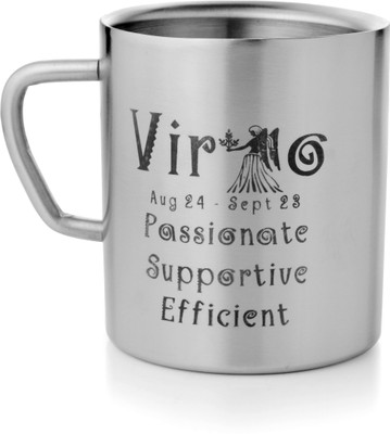 5% OFF on Mosaic Zodiac Virgo Stainless Steel Coffee Mug(200 ml) 5% OFF on Mosaic Zodiac Virgo Stainless Steel Coffee Mug(200 ml)
