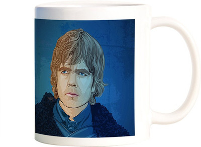 

Rangeele Inkers Tyrion GOT Artwork Ceramic Mug(300 ml), Multicolor