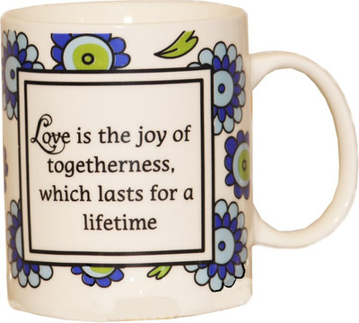 

Catco White Design Ceramic Mug(0.35 ml)