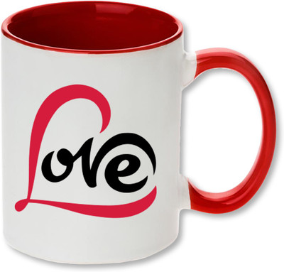 

Heyworlds love valentine gifts 003 Ceramic Mug(325 ml), Multicolor