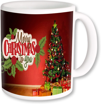 

PhotogiftsIndia Merry Christmas 014 Ceramic Mug(325 ml), Multicolor