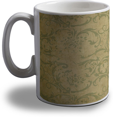 

Artifa Abstract Vintage Design Amg1076 Porcelain, Ceramic Mug(350 ml), Multicolor
