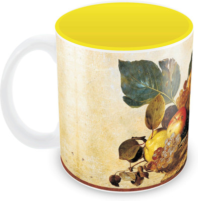 

Posterboy Canestra Di Frutta Ceramic Mug(350 ml), Multicolor