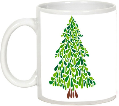 

AllUPrints Christmas Salvation Ceramic Mug(325 ml), White