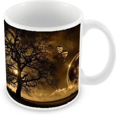 

Sleep Nature's SN-MG-1461 Ceramic Mug(350 ml), Multicolor
