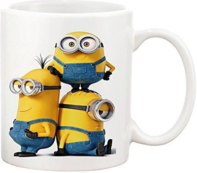 

Pigmentz Mug072 Ceramic Mug(350 ml), Multicolor
