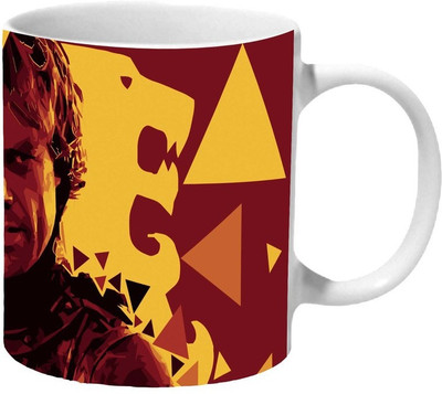 

Mooch Wale Game Of Thrones Tyrion Lannister The Lion Art Ceramic Mug(325 ml), Multicolor