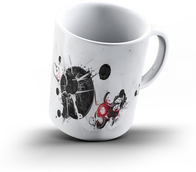 

Ucard Ink Abstract973 Bone China, Ceramic, Porcelain Mug(325 ml), Multicolor