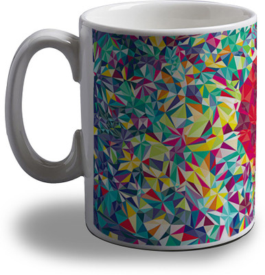 

Artifa Love Heart Abstract Pattern Amg1243 Porcelain, Ceramic Mug(350 ml), Multicolor
