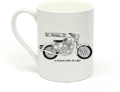 

Sowing Happiness SHMUG01 Ceramic Mug(350 ml), White