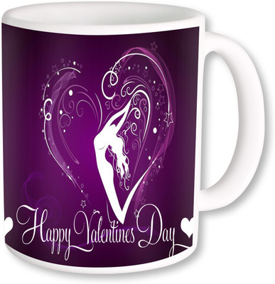 

Heyworlds happy valentine day gifts 005 Ceramic Mug(325 ml), Multicolor