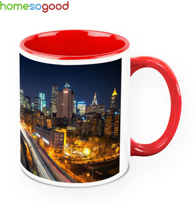 33% OFF on Homesogood Mega City Ceramic Mug(280 ml) 33% OFF on Homesogood Mega City Ceramic Mug(280 ml)